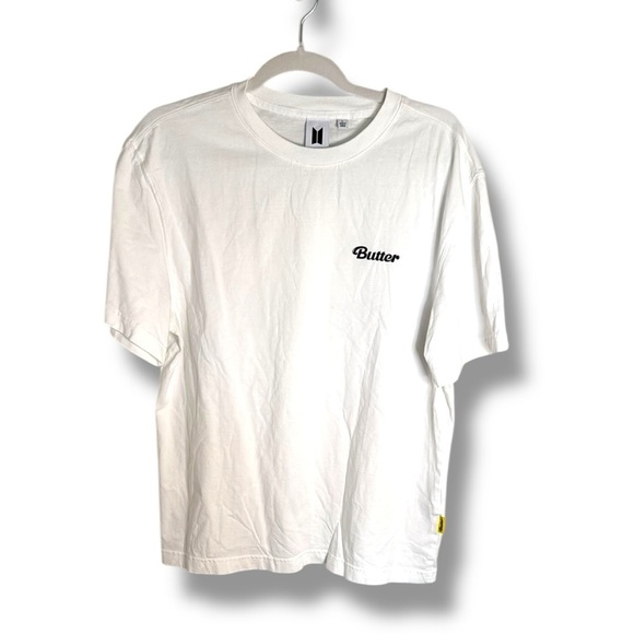 BTS Butter Cotton Tee Size Large KPop - Picture 1 of 5